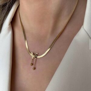 Women Pendant Necklace Gold 14K Gold Filled